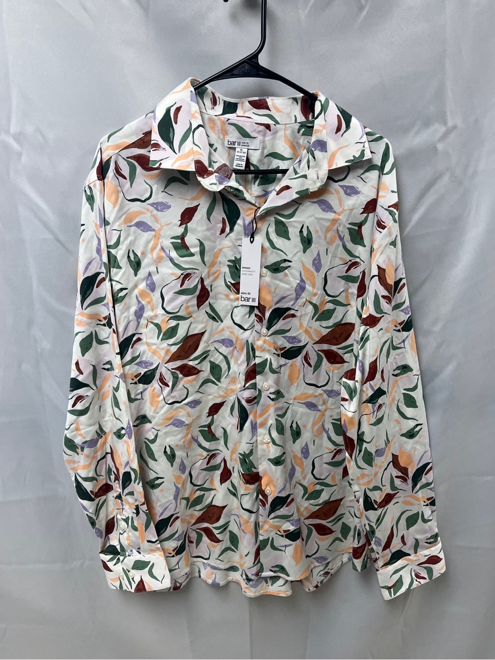 Bar III Dress Shirt Size XL NET (TRack5)